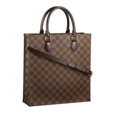 Louis Vuitton N41226 Sac Plat PM Torba na ramię Damier Ebene Canvas
