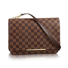 Louis Vuitton N41253 Hoxton GM Torba na ramię Damier Ebene Canvas