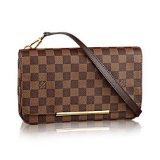 Louis Vuitton N41257 Hoxton PM Torba na ramię Damier Ebene Canvas