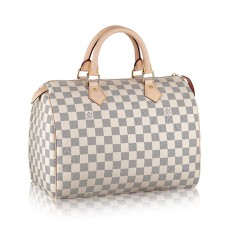 Torba materiałowa Louis Vuitton N41370 Speedy 30 Damier Azur Canvas
