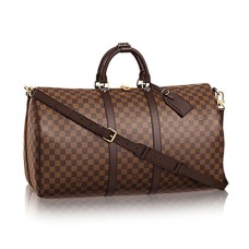Louis Vuitton N41414 Keepall Bandouliere 55 Torba sportowa Damier Ebene Canvas