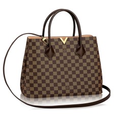 Louis Vuitton N41435 Kensington Torba materiałowa Damier Ebene Canvas