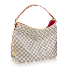 Louis Vuitton N41447 Delightful PM Hobo Bag Damier Azure Canvas