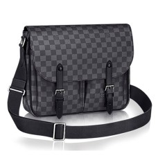Torba listonoszka Louis Vuitton N41500 Christopher Damier Graphite Canvas