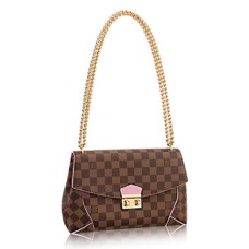 Louis Vuitton N41597 Caissa Kopertowa torba na ramię Damier Ebene Canvas