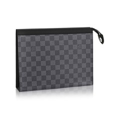 Louis Vuitton N41696 Pochette Voyage MM Damier Grafitowe płótno