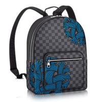 Louis Vuitton N41712 Josh Plecak Damier Grafitowe płótno