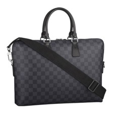 Louis Vuitton N48224 Porte Dokumenty Jour Teczka Damier Grafitowe płótno