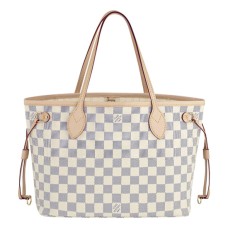 Louis Vuitton N51110 Neverfull PM Torba na ramię Damier Azur Canvas