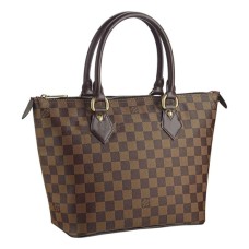 Louis Vuitton N51183 Saleya PM Torba na zakupy Damier Ebene Canvas