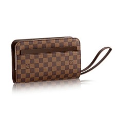 Louis Vuitton N51993 Saint Louis Sprzęgło Damier Ebene Canvas