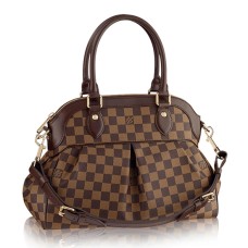 Torba materiałowa Louis Vuitton N51997 Trevi PM Damier Ebene Canvas