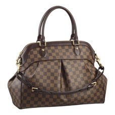 Torba materiałowa Louis Vuitton N51998 Trevi GM Damier Ebene Canvas