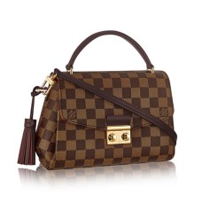 Torba przez ramię Louis Vuitton N53000 Croisette Damier Ebene Canvas