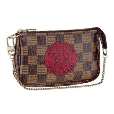 Louis Vuitton N58011 Mini Pochette Accessoires Torba na kuferki Damier Ebene Canvas