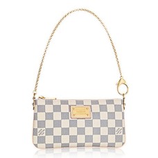 Płócienna torebka Louis Vuitton N60027 Milla MM Damier Azur