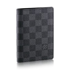 Louis Vuitton N60031 Okładka na paszport Damier Graphite Canvas