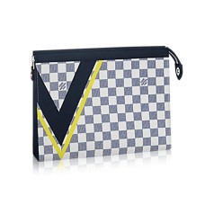 Louis Vuitton N60049 Damier Azur Canvas Travel Pouch MM