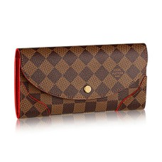 Portfel Louis Vuitton N61221 Caissa Damier Ebene Canvas