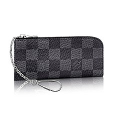 Louis Vuitton N61235 4 Brelok Damier Grafitowe płótno