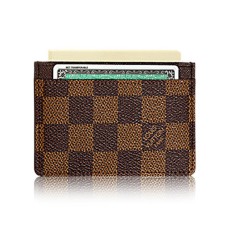 Etui na karty Louis Vuitton N61722 Damier Ebene Canvas