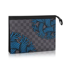 Louis Vuitton N62260 Etui podróżne MM Damier Graphite Canvas