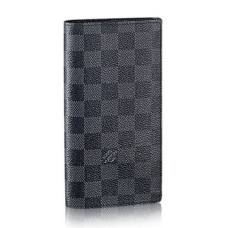 Portfel Louis Vuitton N62665 Brazza Damier Graphite Canvas