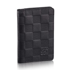 Louis Vuitton N63197 Organizer kieszonkowy Damier Infini ze skóry