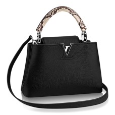 Louis Vuitton N92800 Capucines PM Torba na ramię Taurillon Skóra