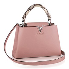 Louis Vuitton N92801 Capucines PM Torba na ramię Taurillon Skóra