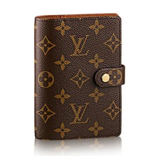 Louis Vuitton R20005 Mała okładka na kalendarz z monogramem na płótnie